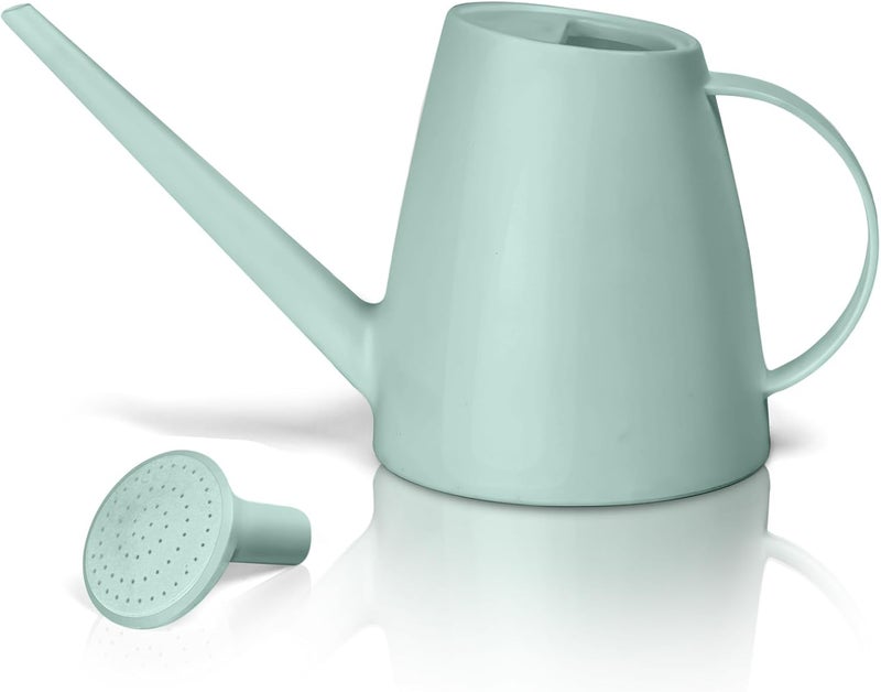 VKPLITE Plant Watering Can - Plastic Indoor and Outdoor - 1/2 Gallon - Green - Image 1